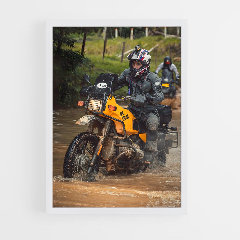 Poster Rivière Sauvage – affiche BMW Motorrad (vue 3)